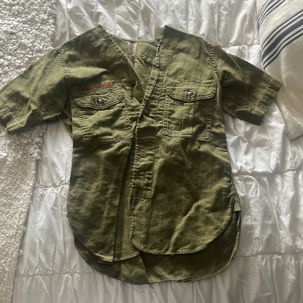 Vintage Boy Scouts Button up